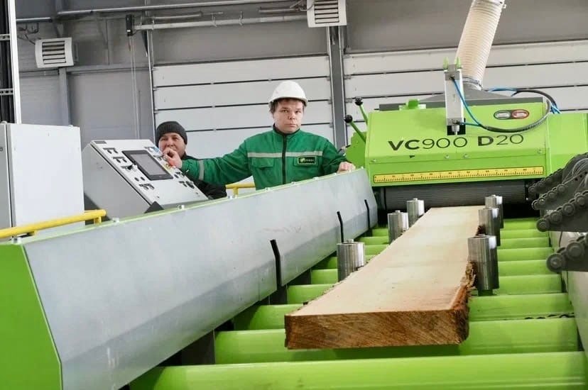 The plant «Plyterra» in Russia has launched a new sawmill